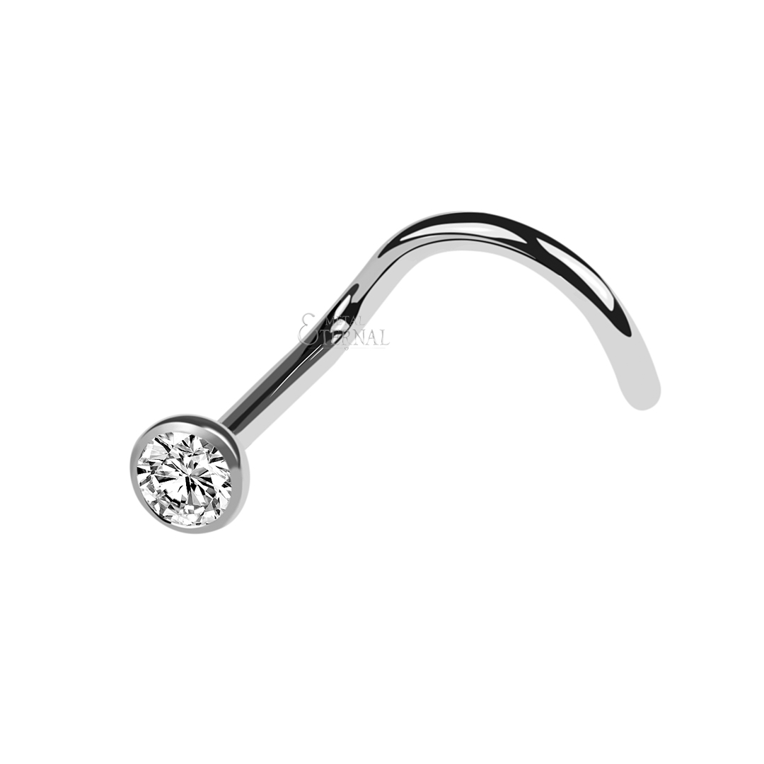 Chanel 316L Surgical Steel Nose Ring-Nose Studs/Nose Hoop-wholesale ASTM  F136 Titanium body jewellry and G23 Titanium Jewelry - Gzn Jewelry Limited